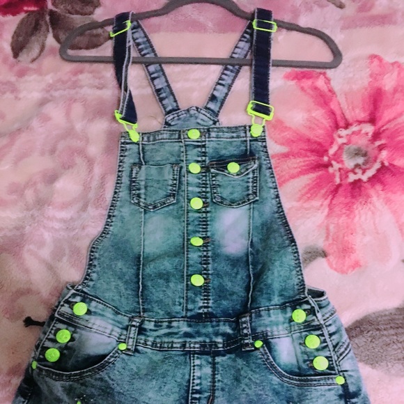 Jean Romper New W Tag - Picture 2 of 2